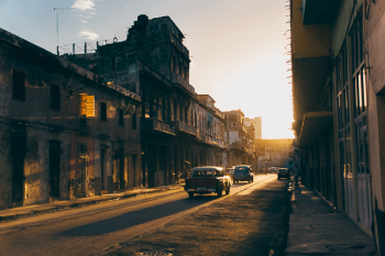 The backstreets of Havana
